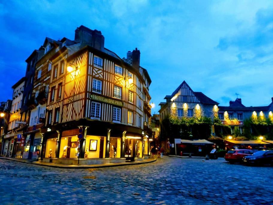 Апартаменты Bienvenue Chez Vous Онфлёр Экстерьер фото